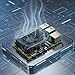 iUniker V2 Metal NVME Case for Raspberry Pi 5 with Ultra Quiet ICE Peak Pi 5 Active Cooler, Supports Hats & NVMe Expansion, Full Port Access, Smart Fan Control (Case + Cooler Only)