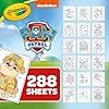 Crayola PAW Patrol Coloring Book (288pgs), Kids Coloring Book Pages & Stickers, PAW Patrol Gift, Travel Activity, Toddler Toys, 3+ #5