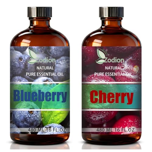 Aceite Esencial de Cereza y Arándano 16 Fl Oz