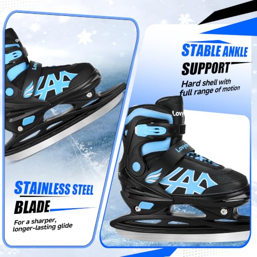 Lovydro Adjustable Youth Ice Skates