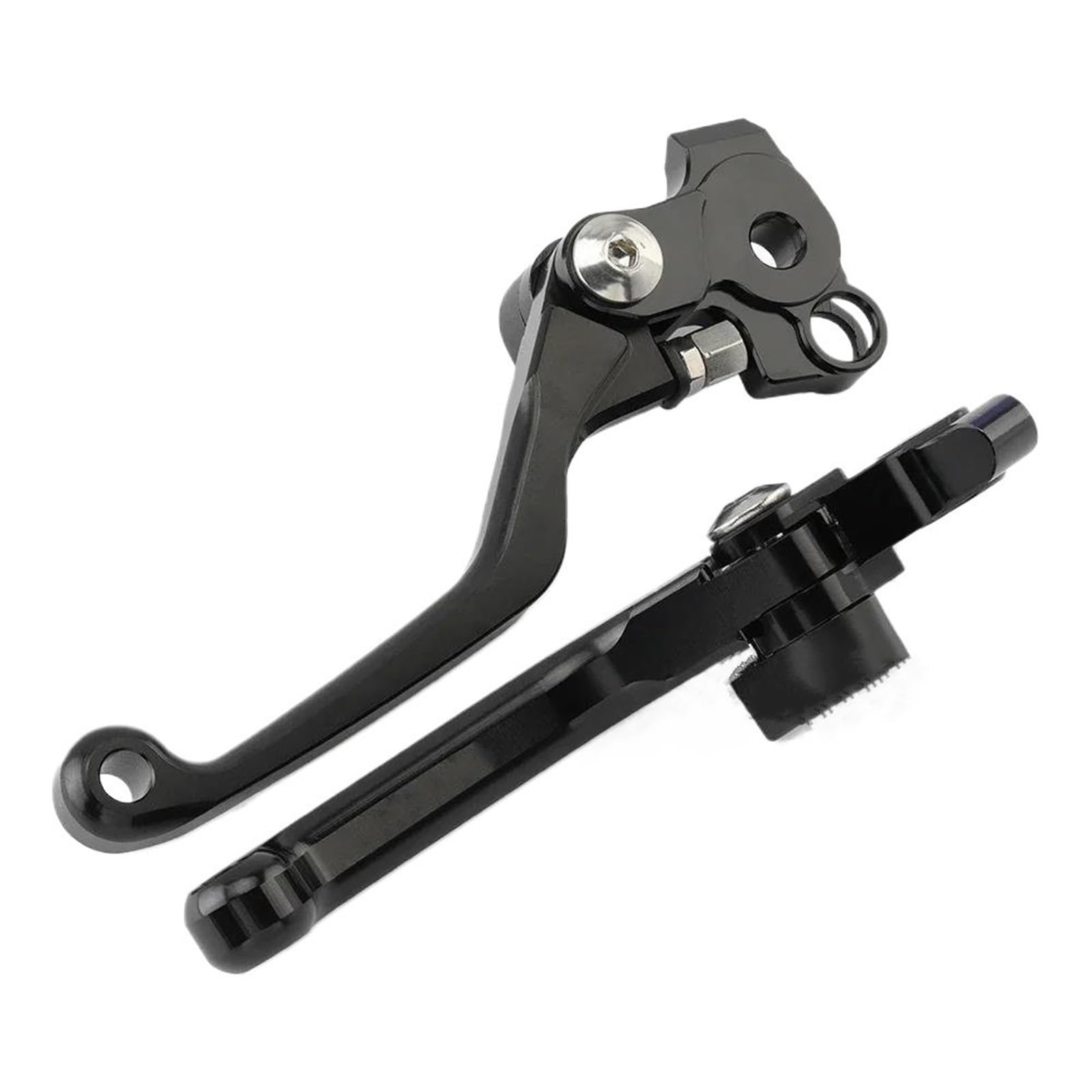 Aiolglkpow Black For Kx 250 450 For Kx250 For Kx250x For Kx450 For Kx450sr For Kx450x Pivot Brake Clutch Levers Handles Motorcycle Handlebar Brake Clutch Lever(Black)