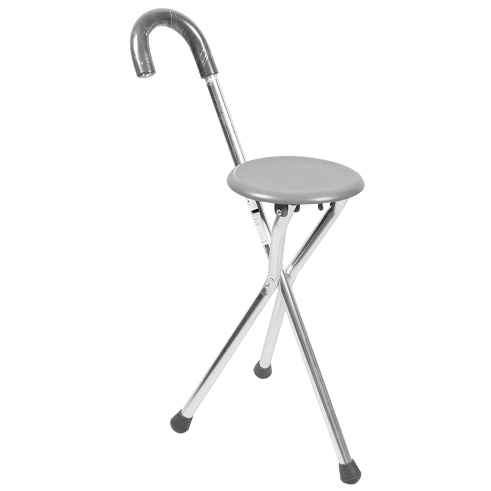 Muestra de Aluminio multifunción con Asiento de Silla con Asiento para Caminar, Bastones de Taburete de muleta para Ancianos, Personas Mayores y discapacitados, Bastones livianos