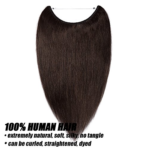 Extension Capelli Veri Filo Invisibile #2 Marrone