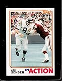 Football NFL 1982 Topps #399 Joe Senser IA NM Vikings