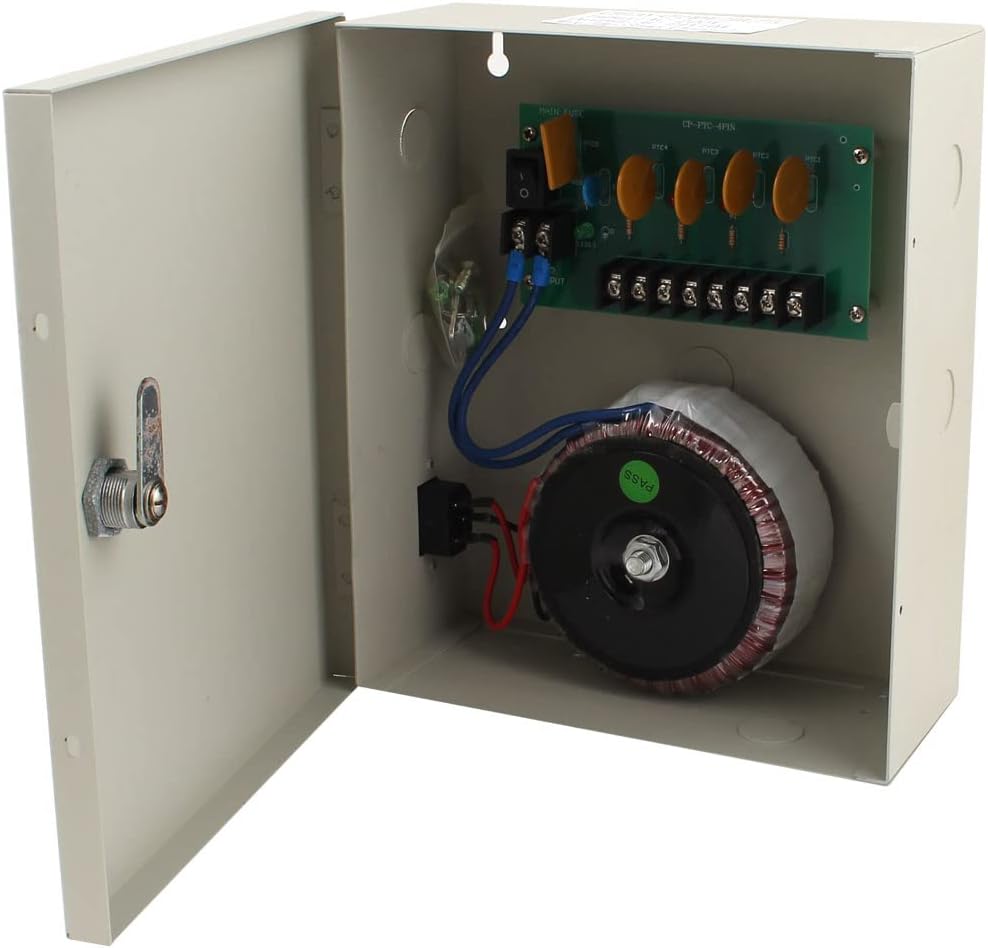 AC 220V to 24V 10A 4CH Power Supply Distribution Box for CCTV Camera (id: c4b ec0 918 386 af5