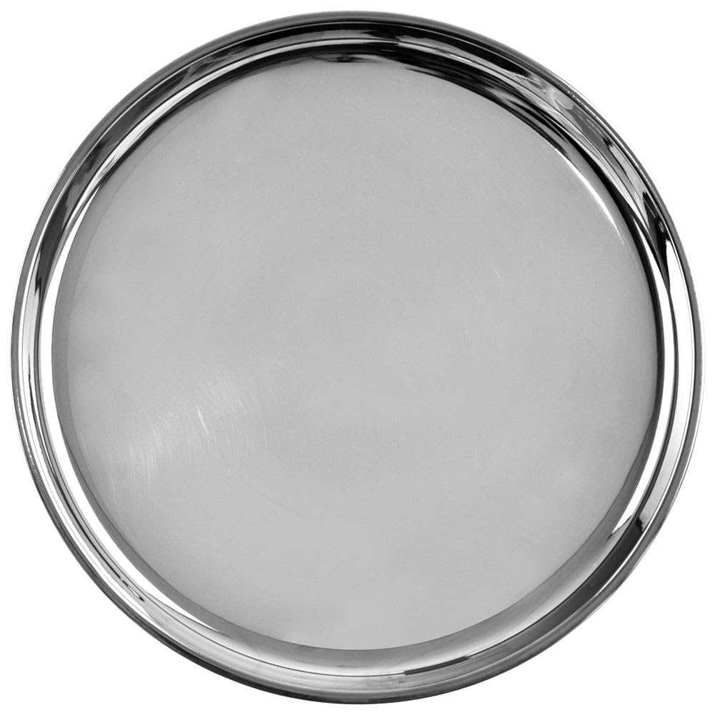 Zanetto - Tray - Grande Vassoio Da Portata  42 Cm  Ellittico Di Design Finemente Cesellato Silver Plated