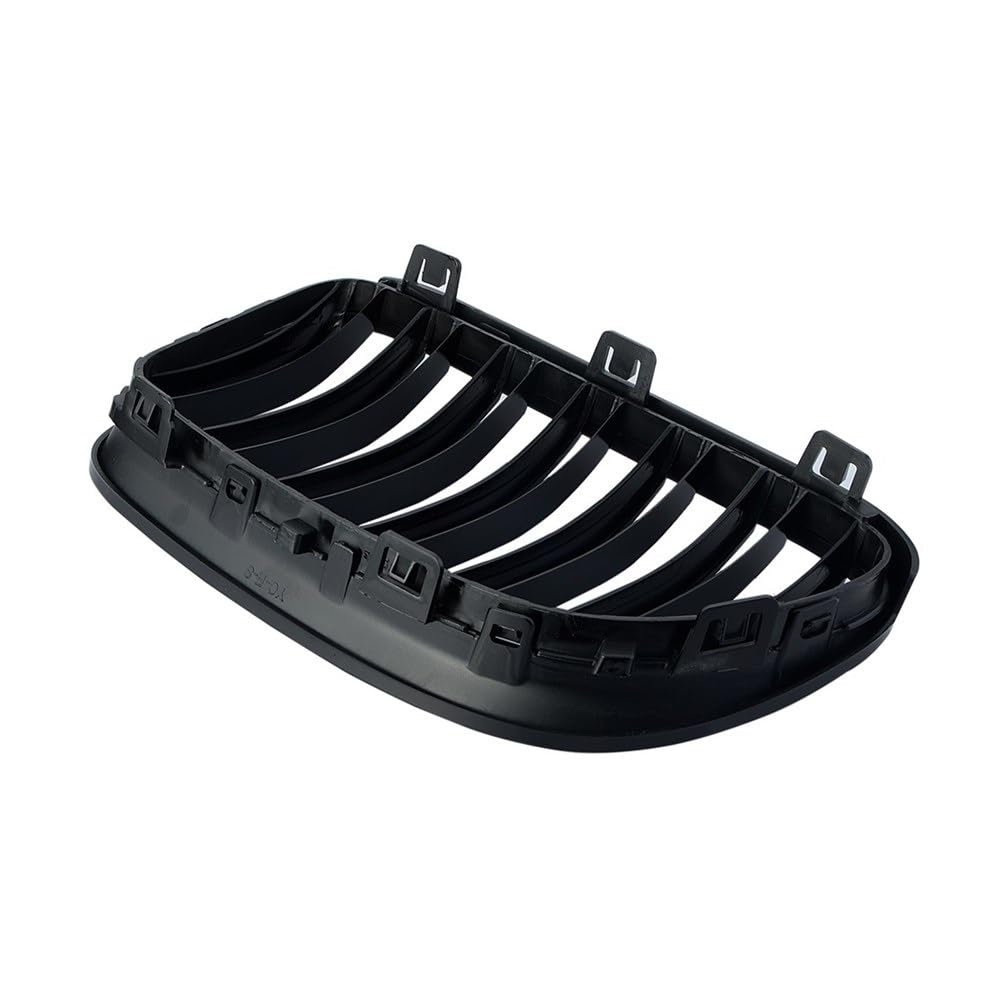 1 para czarny błyszczący podwójna linia przedni grill Grill, dla BMW, E92 LCI E93 318i 320i 328i 335i Coupe 2-DOOR 2010-2014 C/5