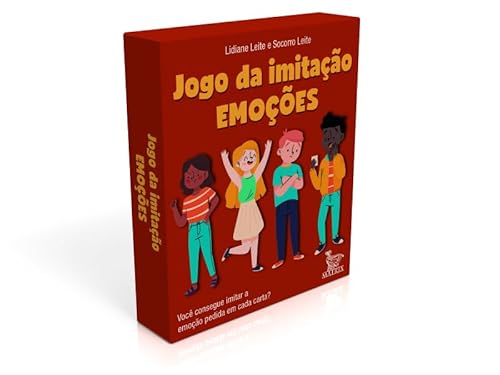 Jogo da imitação - emoções: Você consegue imitar a emoção pedida em cada carta?