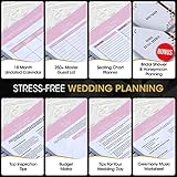 DELUXY The Ultimate Wedding Planner Book & Organizer For The Bride - Cool Engagement Gift Journal, Wedding Gifts Binder Agenda, Knot Bridal Wedding Planning Book With Checklist - Image 5