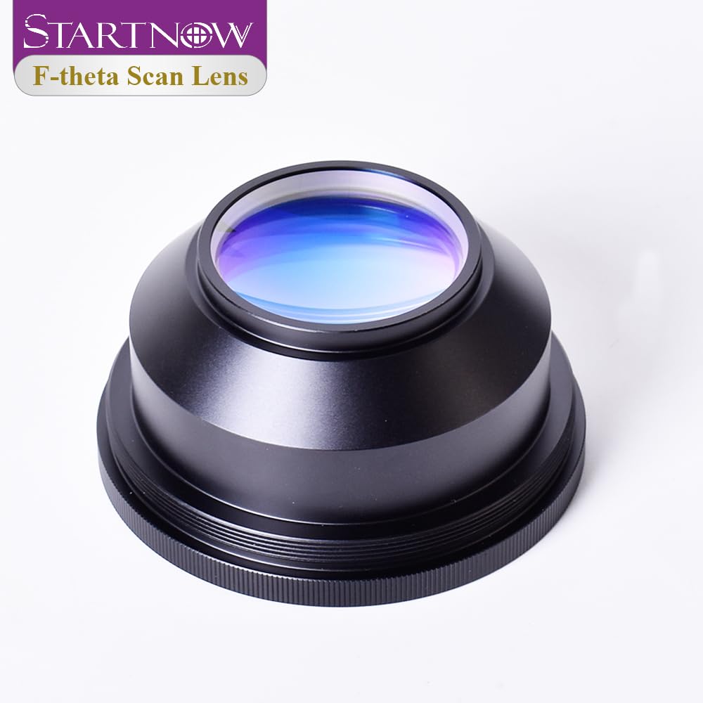 Startnow F-Theta Laser Field Scan Lens 110X110 175X175 do części maszyn do znakowania laserowego 1064nm YAG ((1064nm M85) 220x220 F330)