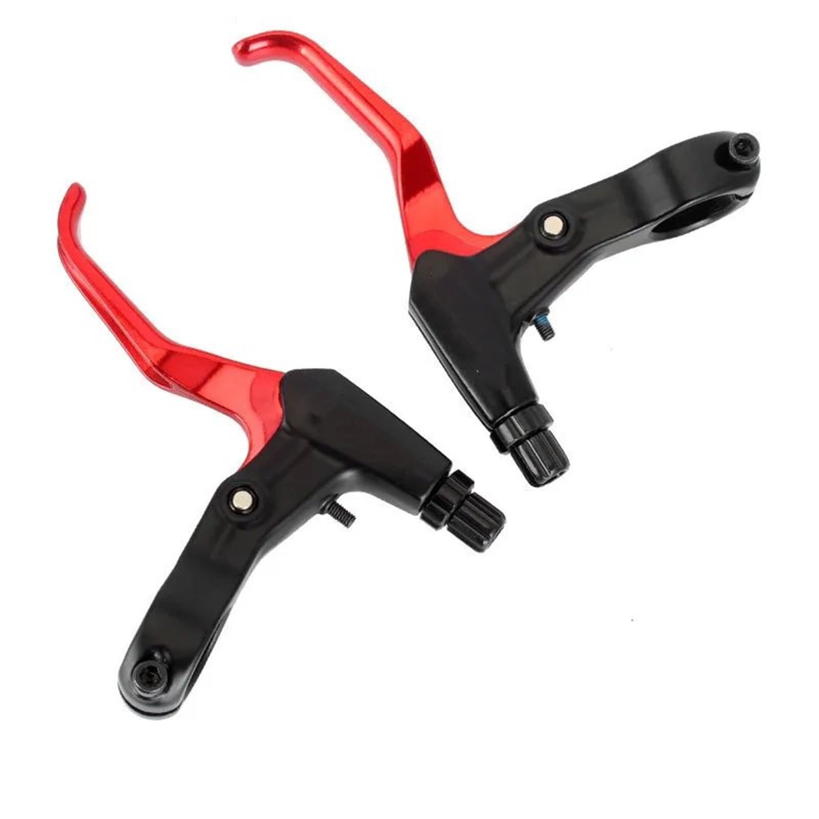 AIQWOJD Bike Rear Brake Drum Bike Brake Rear Drum FR5 Aluminum Alloy Bicycle Brake Handle Grips for MTB Road Bike Colorful Brake Levers Brake(Red)