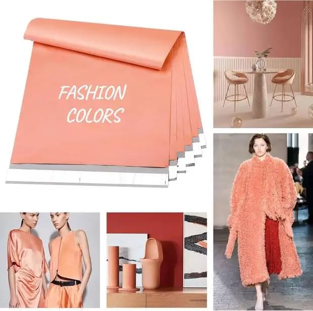 Image of Metronic Poly Mailers Bags Large Shipping Bags 14.5x19 100 Pcs Peach Pink | Waterproof Shipping Envelopes for Clothes Mailers Poly Bags Self Seal Plastic Mailing Packagine Bags for Small Business