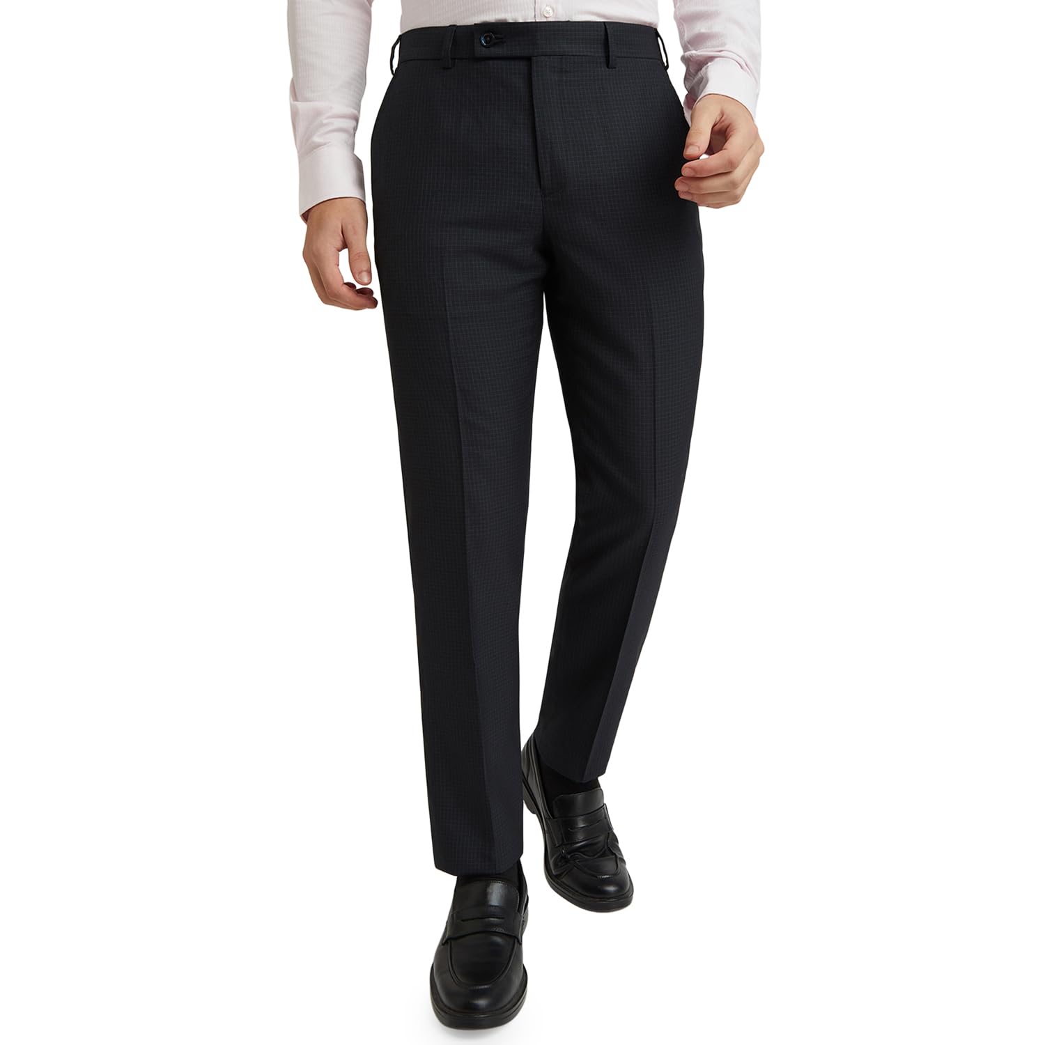 park avenue Men Mid Rise Regular Fit Trouser-picture-29