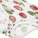 Joisal Fancy Toddler Underwear Floral Cotton Little Girl Panties Red Strawberries Kids Undies Briefs 2T