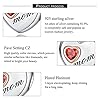 FOREVER QUEEN Amour Pendentif à breloque maman Fit Bracelet en argent sterling 925 Coeur d'amour Perle de breloque pour maman pour Bracelet #3