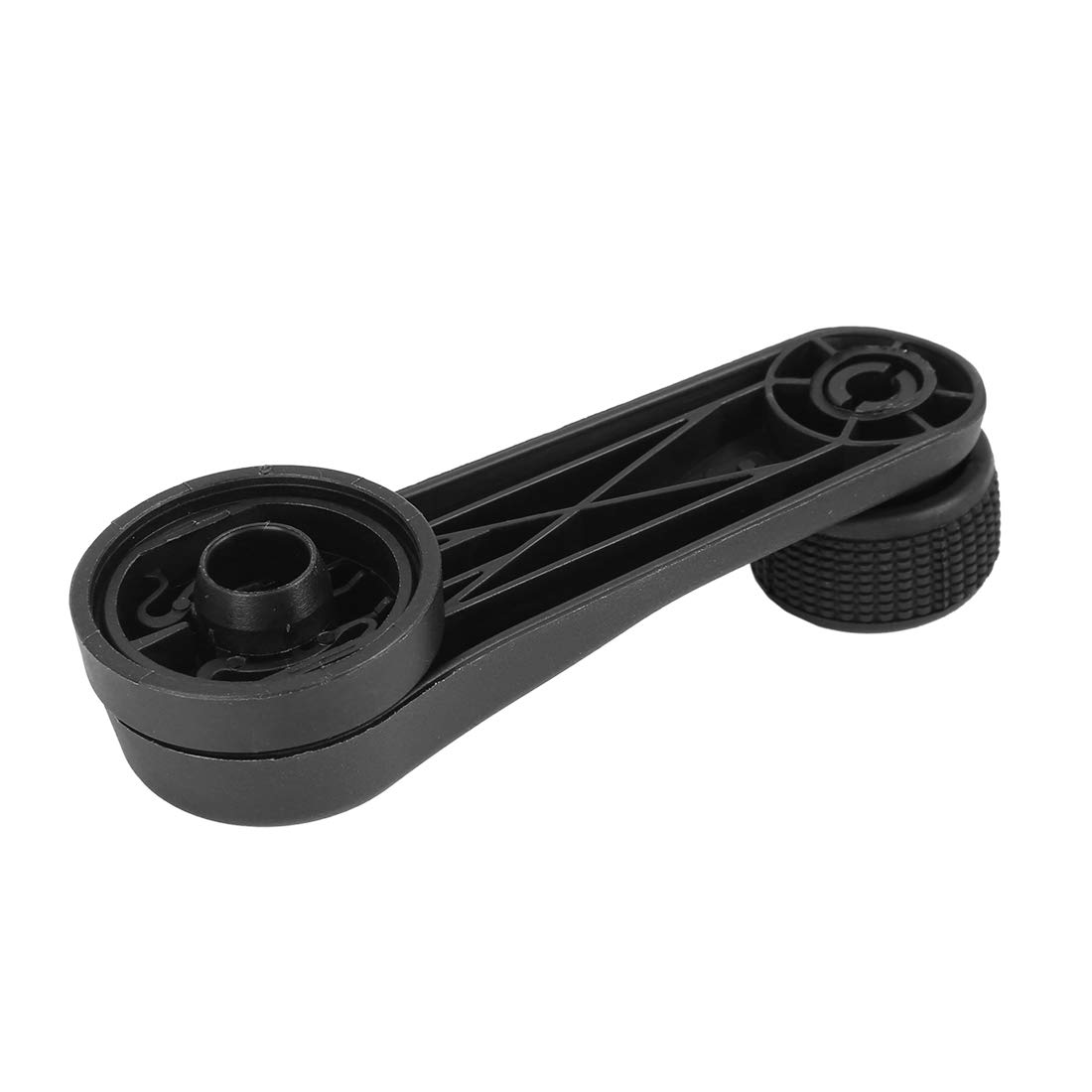 X AUTOHAUX Fensterkurbel Für VW T4 1995-2003 1 Paar | Kunststoff, Schwarz, Größe 11,5x3,5 cm, Für Transporter Und Camper, Handhebel, Links