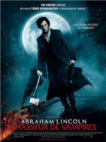 Affiche Abraham Lincoln Chasseur De Vampire Tim Burton 120X160 Cm grand format cinéma