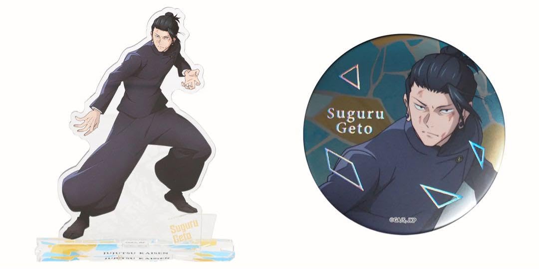 呪術廻戦 呪術廻戦 アクリルスタンド ＆缶バッジ 五条悟・夏油傑