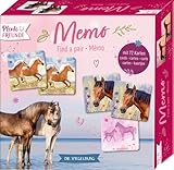 Die Spiegelburg - Memo - Pferdefreunde - 21623, Memory für Kinder, Pferde Mädchen Geschenk, 36 Bildpaare mit verschiedenen Pferdemotiven, Kartenspiel für Familie und Freunde
