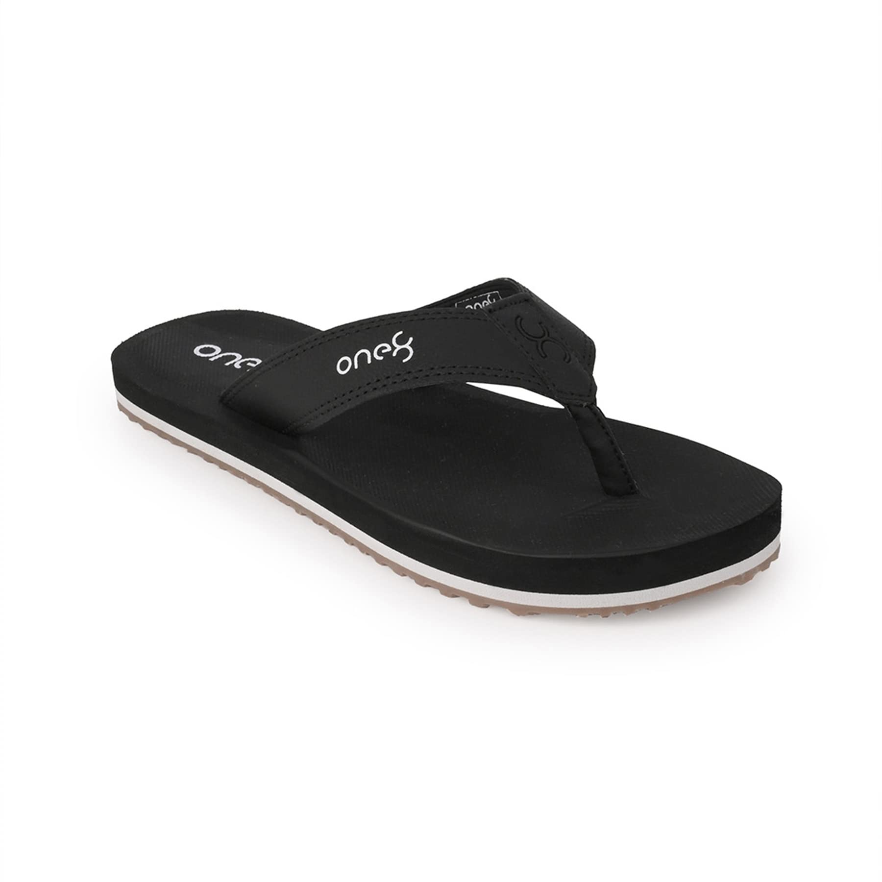 ONE8 Select By Virat Kohli Mens Light-Weight Anti-Skid Bounce Back Mid-Sole Comfortable All Day Wear Slip-ons Black Slippers/Chappals/Flip-Flops (B0C6FL4Z15) Amazon Price History, Amazon Price Tracker