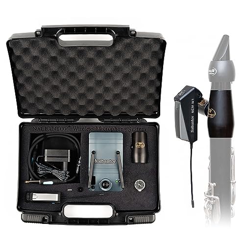 Nalbantov Clarinet Microphone NCM 622 Wireless Set SCW for Buffet Crampon RC Prestige