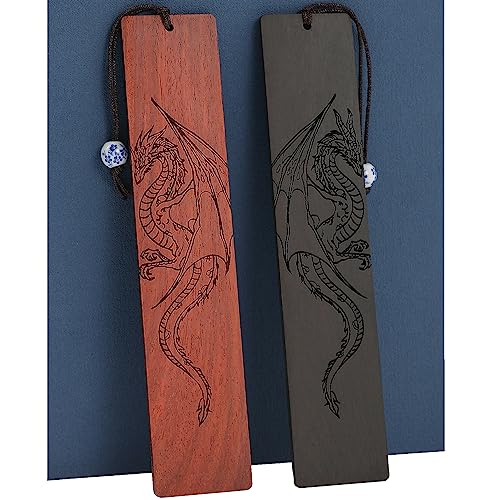 Dragon Bookmark Gift Bookmarks for Men Boy Cool Bookmarks Book Marks for Adults Kids Fantasy Gifts for Men (Dragon)