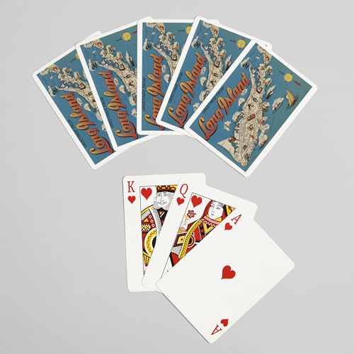 Baraja de Póker Vintage Long Island 52 Cartas miniatura 7