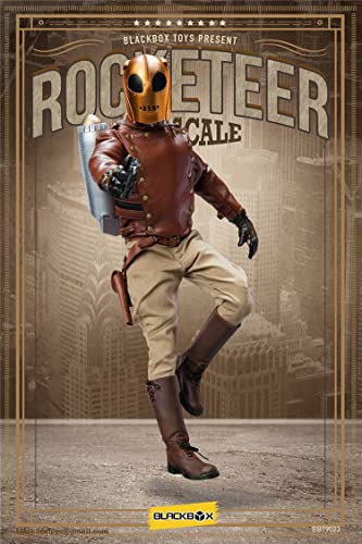 I8 Toys Blackbox Bbt9023A 1/6 Scale Guess Me Series Rocketeer 12 Inch Collectible Action Figure (Regular Version), Multicolored, Medium (Sjyt-001) #TOP6
