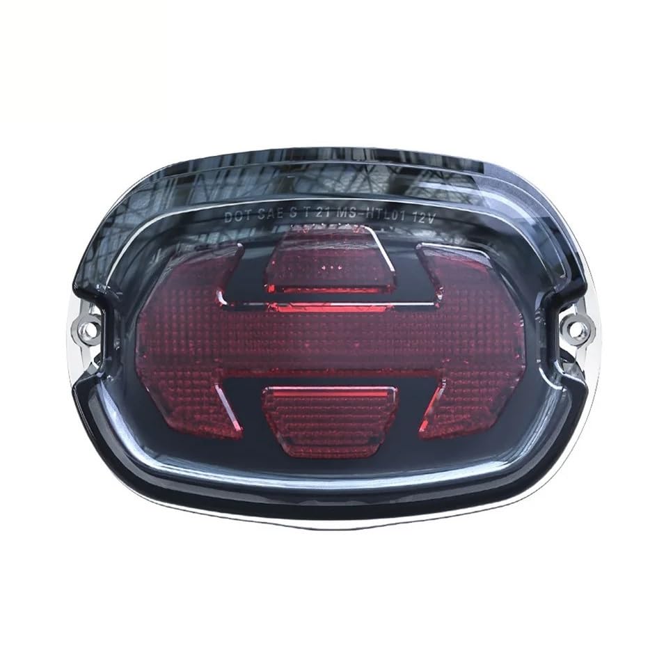 Feu arrière moto LED multifonction avec clignotants intégrés de position