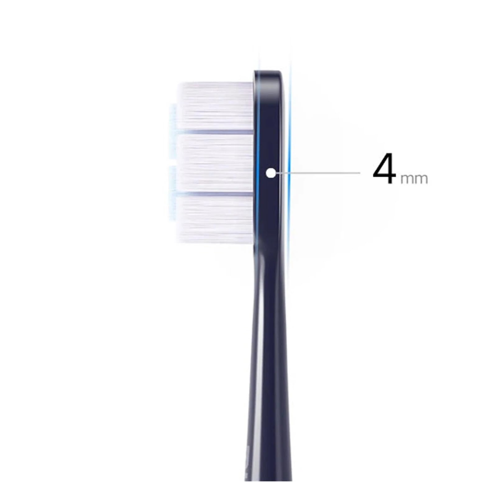 Bürstenköpfe, for T700 Sonic Electric | Wasserdichte weiche Ersatzborsten for Zahnbürste