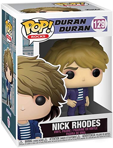 Funko Pop! Rocks: Duran Duran - Nick Rhodes - Figuras Miniaturas Coleccionables para Exhibición - Idea De Regalo - Mercancía Oficial - Juguetes para Niños Y Adultos - Fans De Music