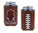 NCAA College Football Team Logo Pigskin Can Cooler Insulator Sleeve Holder Huggie 2-Pack (Arkansas Razorbacks)