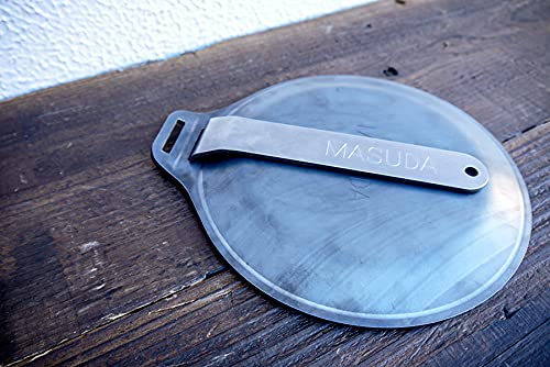 【OneSize ブラック系】 増田製作所 マスダマル MARU鉄板 MARU-01   キャンピングギア IMG_0552.jpg?v=1738916586&