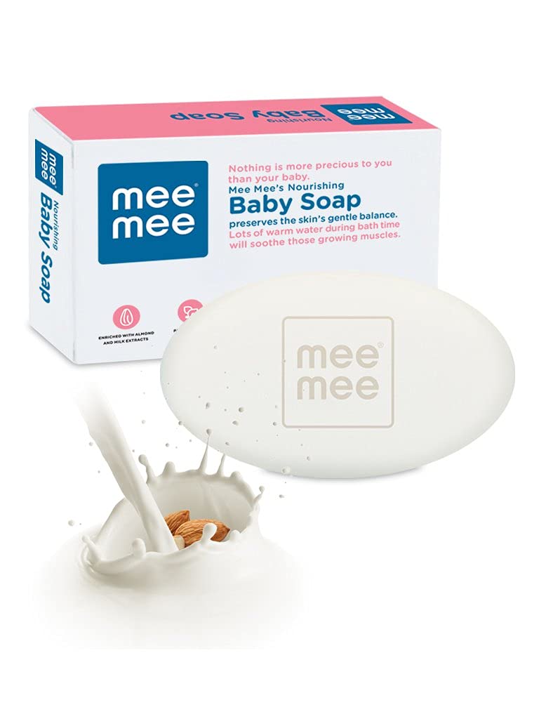 Mee Mee Baby Soap: Chamomile & Olive Extracts, Dermatologist-Tested for Gentle Baby Skin, Paraben-Free, No Chemicals, Tear-Free, Suitable from Birth, 75g (B09ZHQKJ52) Amazon Price History, Amazon Price Tracker