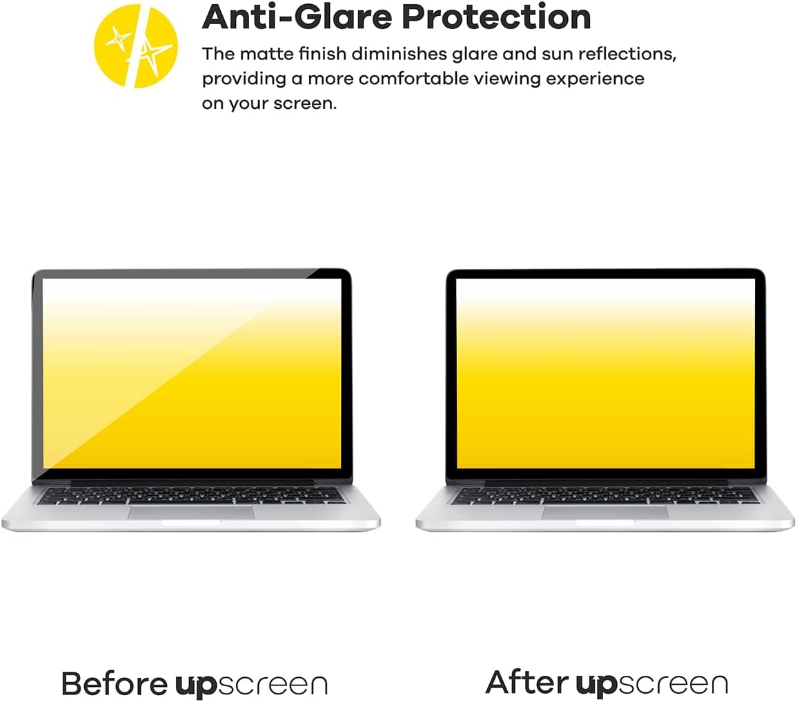 upscreen Matte Screen Protector Glass Film Compatible with SmallHD Ultra 7 - Anti-Glare, Anti-Fingerprint, 9H Glass Protection