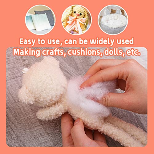 500g/176oz Premium Fiber Fill Stuffing, Stuffed Animal