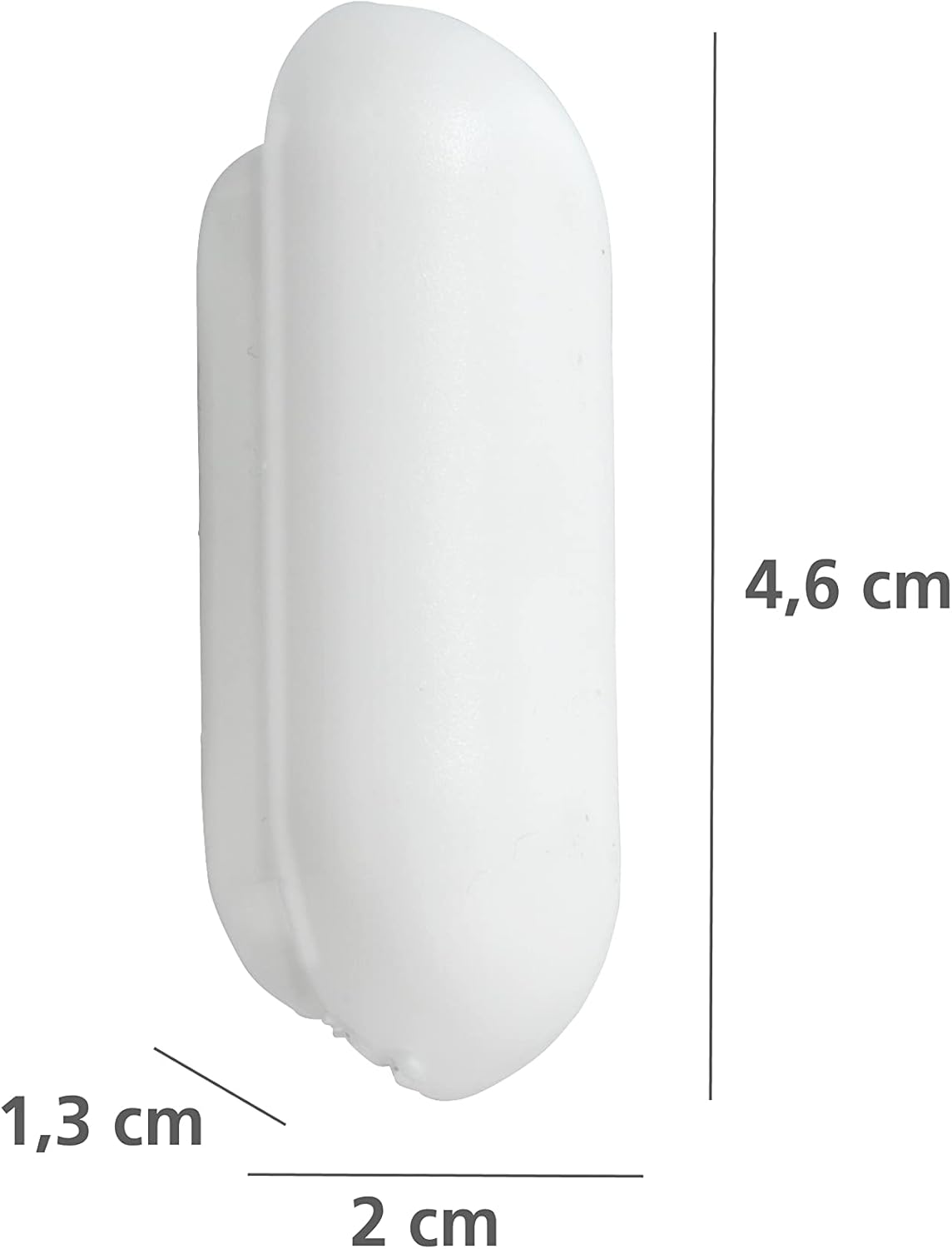 Wenko Rest Set for Duroplast/Acrylic Toilet Seats, White, 10 x 5 x 5 cm