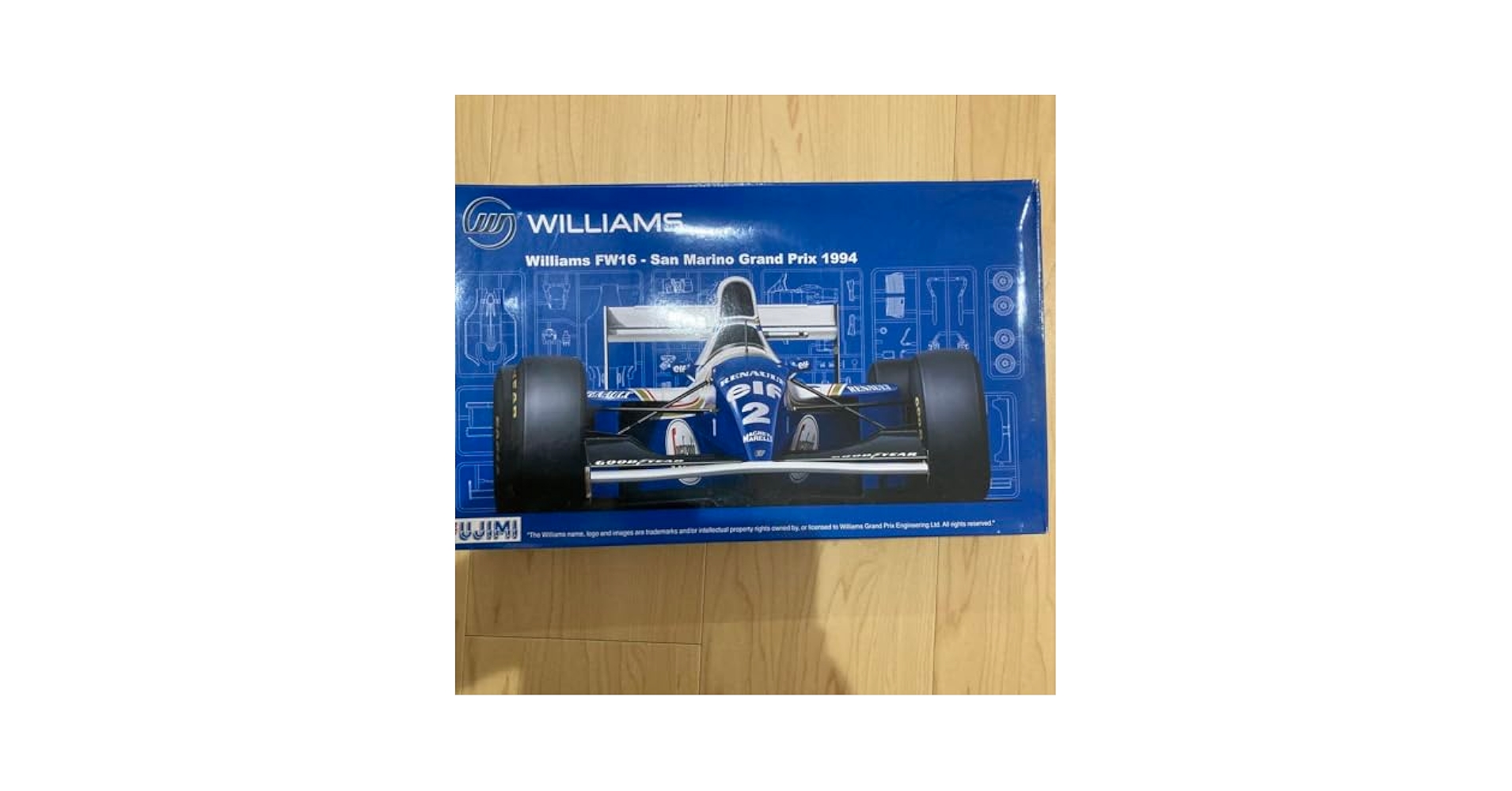 Amazon.co.jp: フジミ 1／ 20 ウィリアムズ FW16 ルノー