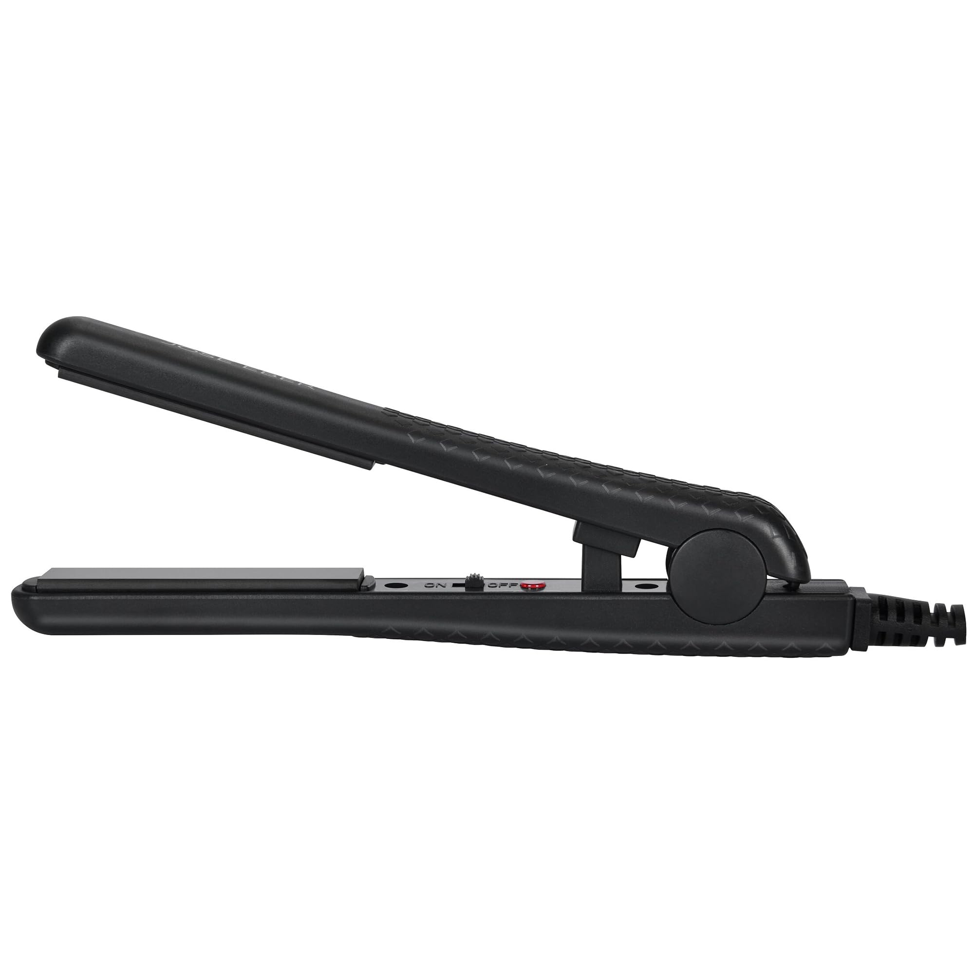 Jose Eber 1.25 Pure Ceramic Flat Iron - Professional Hair Straightener | Solid Floating Plates with Negative Ionic Technology Heats up to 450F 230C Swivel Cord for All Hair Types product thumbnail 5