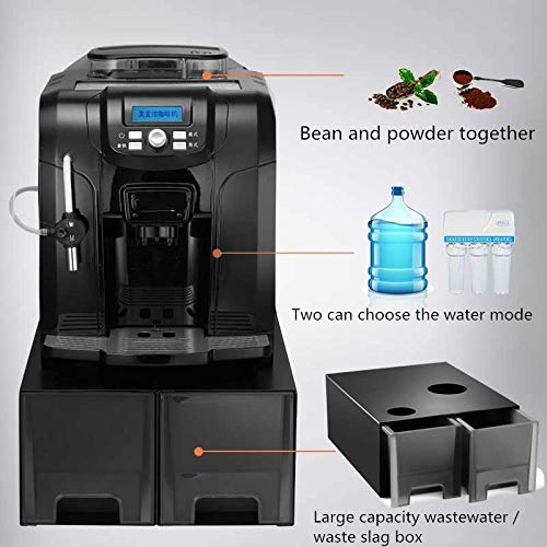 GLJTUO Kaffeemaschine Italienische Mühle Cafetera – Bild 3