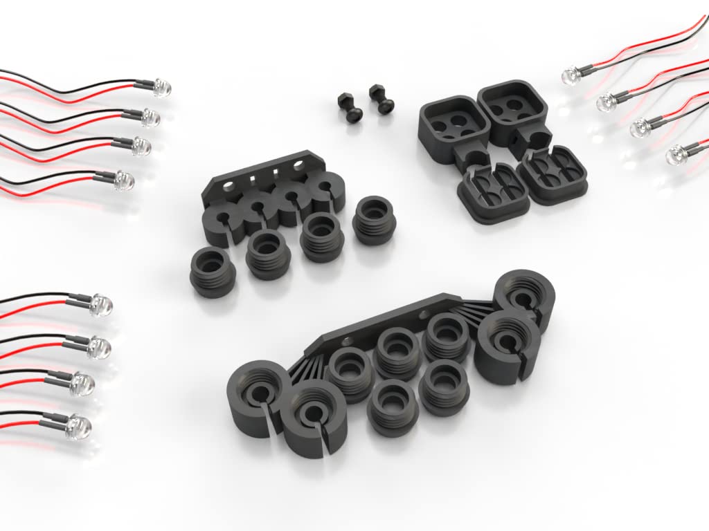 Traxxas 9291 Front Light Harness Ford Bronco [2