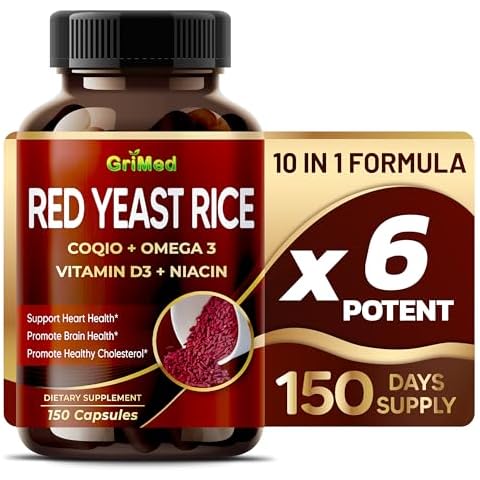 GriMed Organic Red Yeast Rice with CoQ10 Cover