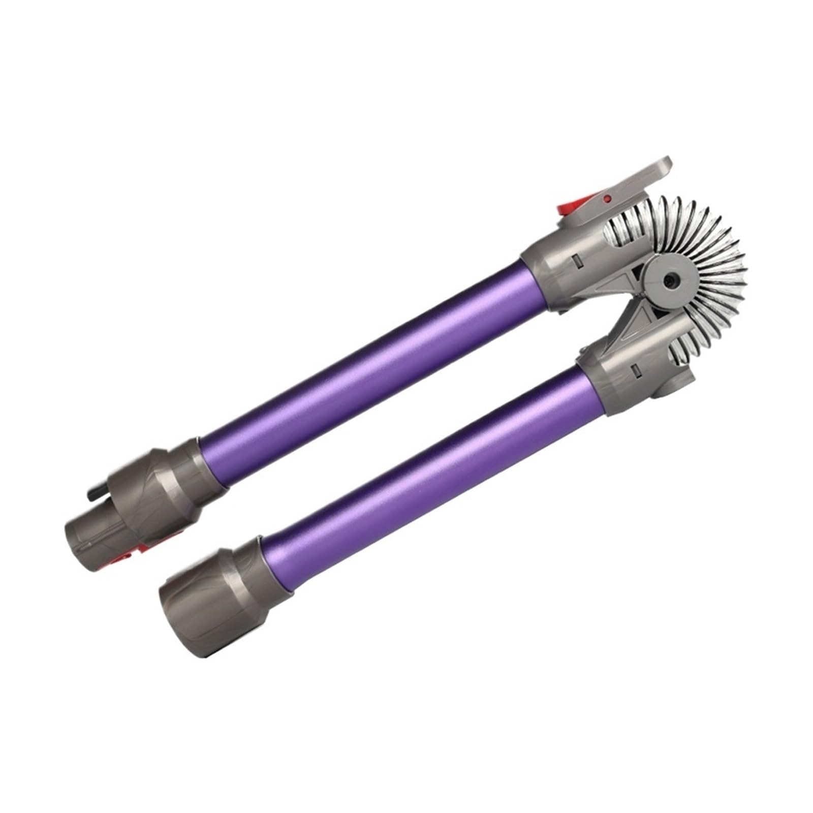 Pbskawuqalf Purple Extension Rod，Compatible For Dyson，V7 V8 V10 V11 V15 Extension Hose, Duty Metal Flexible Bendable Crevice Tool