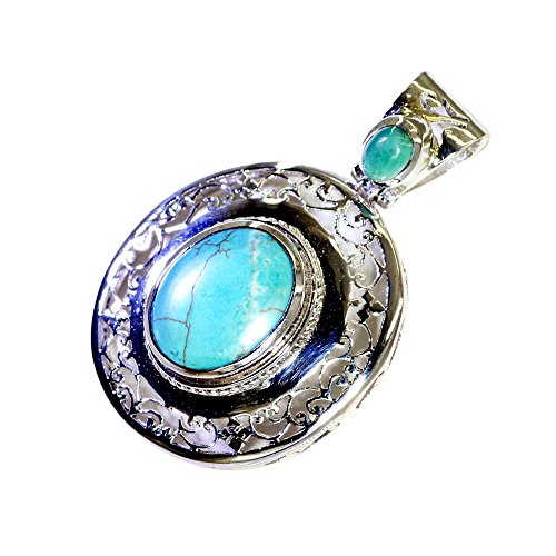 Pendentif turquoise argent sterling véritable : fini les bijoux ternes