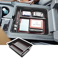 Car Accessories Center Console Hidden Storage Organizer For 2023-2025 Honda Pilot, 2024-2025 Ridgeline, 2024-2026 Passport | Black ABS Car Interior Organization - View #11
