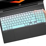 Keyboard Cover for 16.1' HP Victus Gaming Laptop 16t-d100 16-d0097nr 16-s0075nr s0077nr s0076nr 16-r0073cl 16-r0032ns 16-d0504la 15-d0515la d0506la e1797nr 16z-e100 16t-r000, 15.6 Victus 15-fb 15-FA