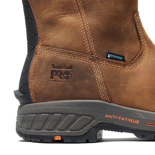 Timberland PRO Men's Helix Hd Pull-on Composite Safety Toe Waterproof Farm Ranch Work Boot3