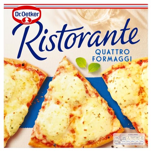 Dr. Oetker Ristorante Four Cheese Pizza, 340 g (Frozen) - Packaging May Vary