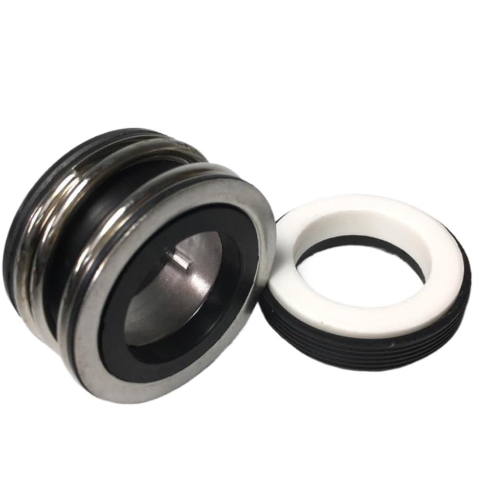 uszczelnienie mechaniczne, 1 zestaw uszczelnienia wału ślimakowego, FKM typu E 1/2" 5/8" 3/4" 1" OD pojedyncza sprężyna śrubowa do pompy samozasysającej, uszczelnienie basenów(19.02mm)