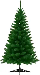 Árvore De Natal 1,20cm Pinheiro Luxo 300 Galhos Cheia Resistente Pinheiro De Natal Tradicional Verde Premium